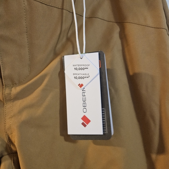 Obermeyer Women’s Malta Snow Pants: CORTADO (BROWN): NEW WITH TAGS: SIZE 8 - Picture 2 of 5